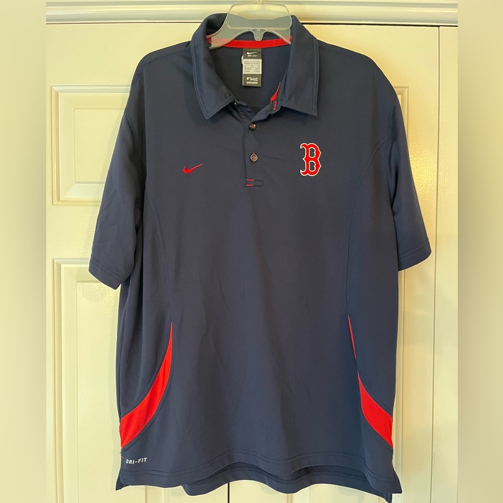 Men's Nike MLB Boston Red Sox Dri-FIT polo shirt